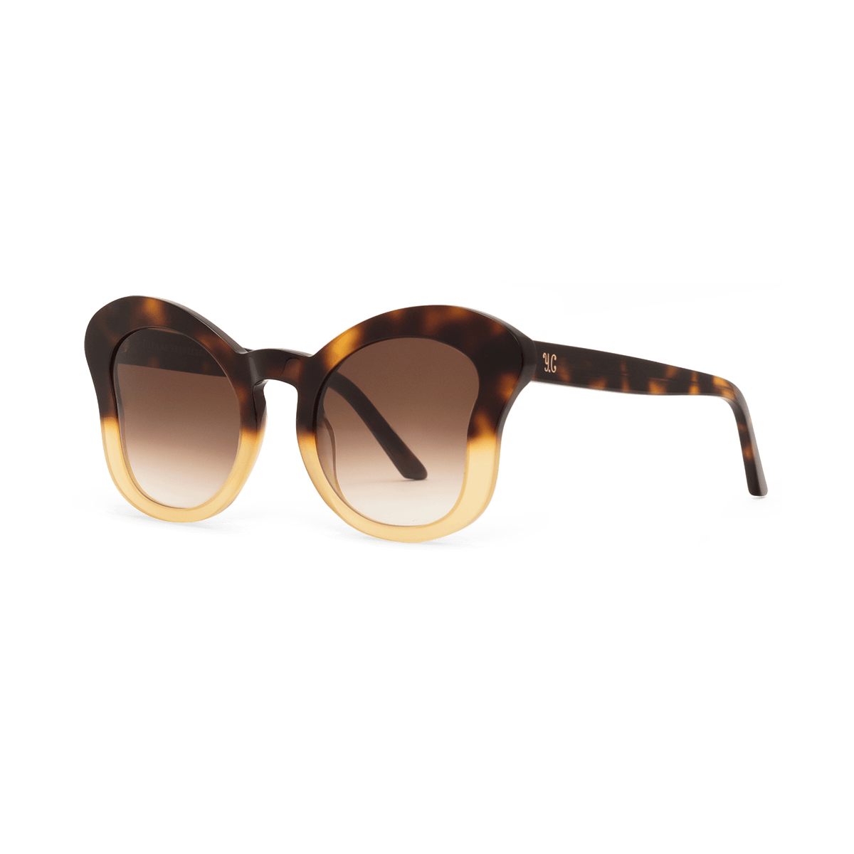 Butterfy-frame sunglasses