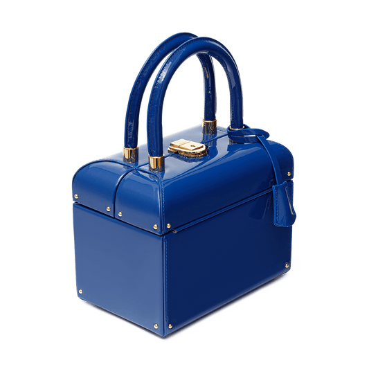 "Natalia" patent leather bag