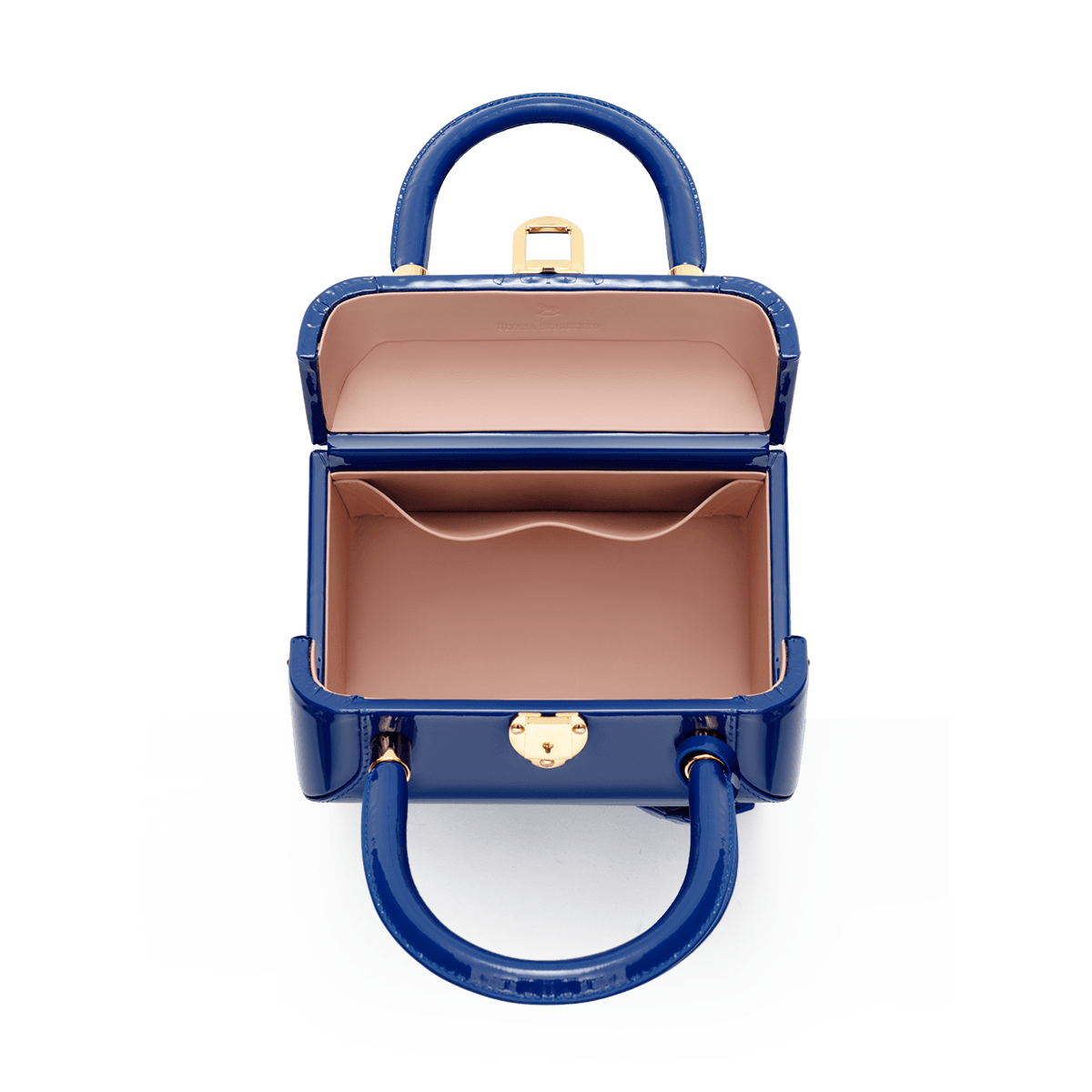 "Natalia" patent leather bag