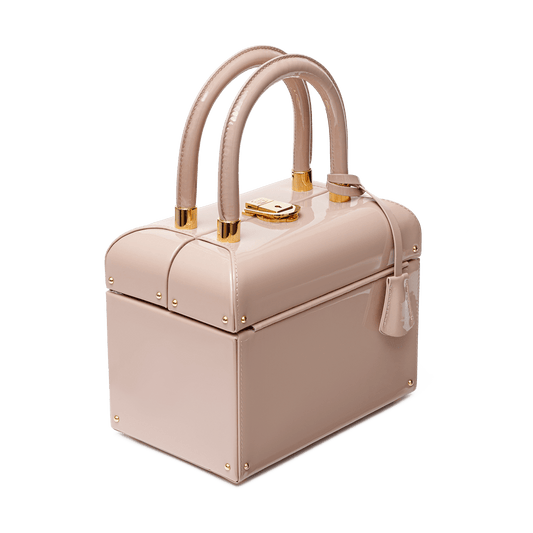 "Natalia" patent leather bag