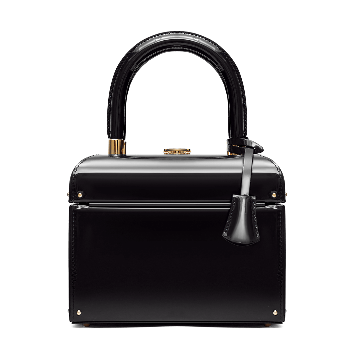 "Natalia" patent leather bag