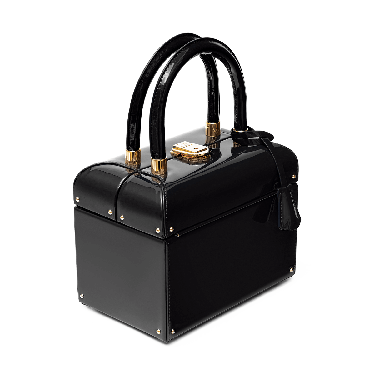 "Natalia" patent leather bag