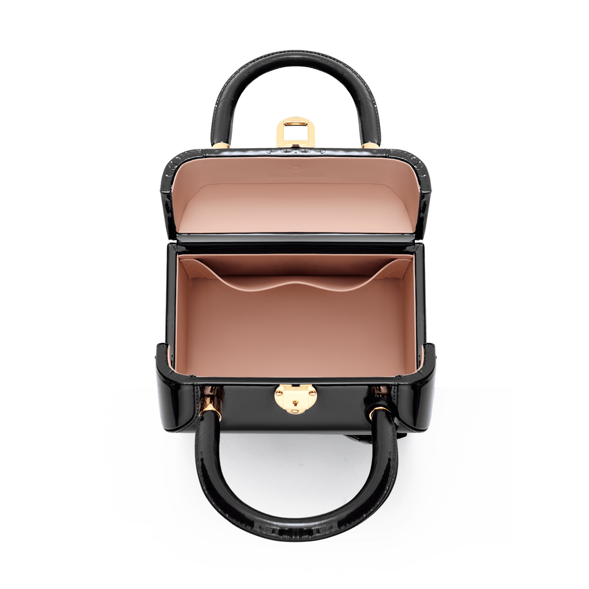 "Natalia" patent leather bag