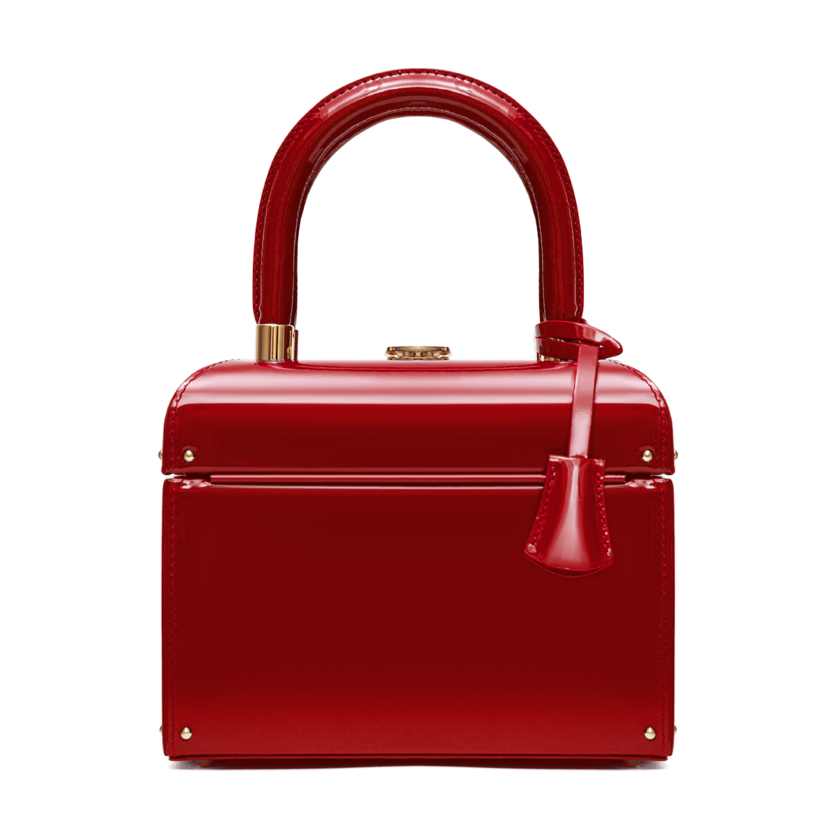 "Natalia" patent leather bag