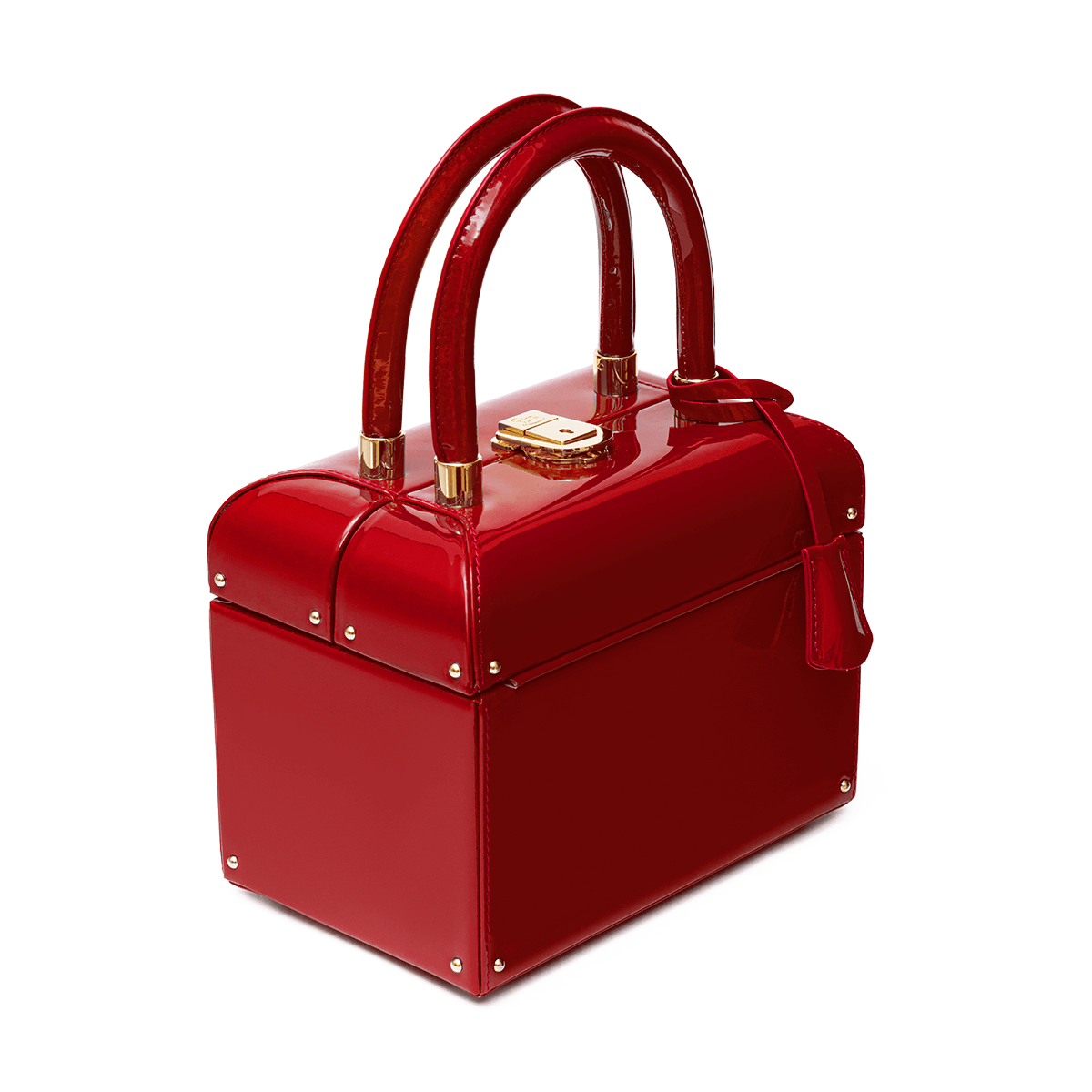 "Natalia" patent leather bag
