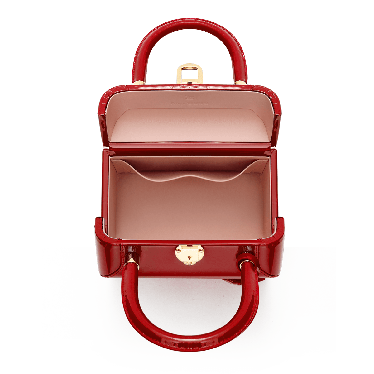 "Natalia" patent leather bag
