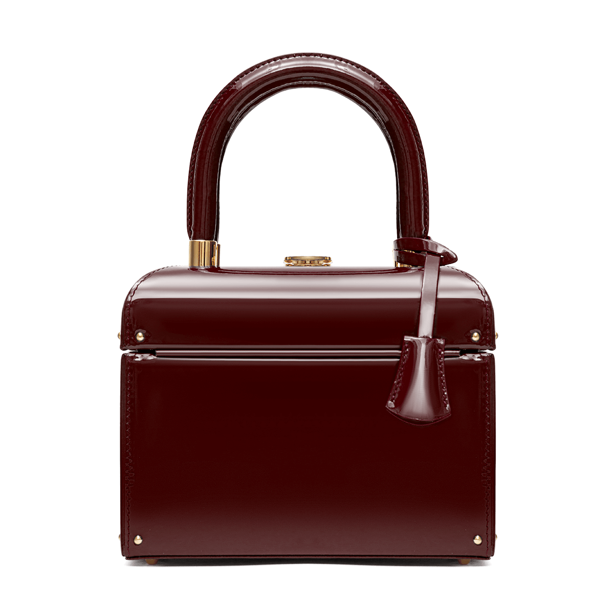 "Natalia" patent leather bag