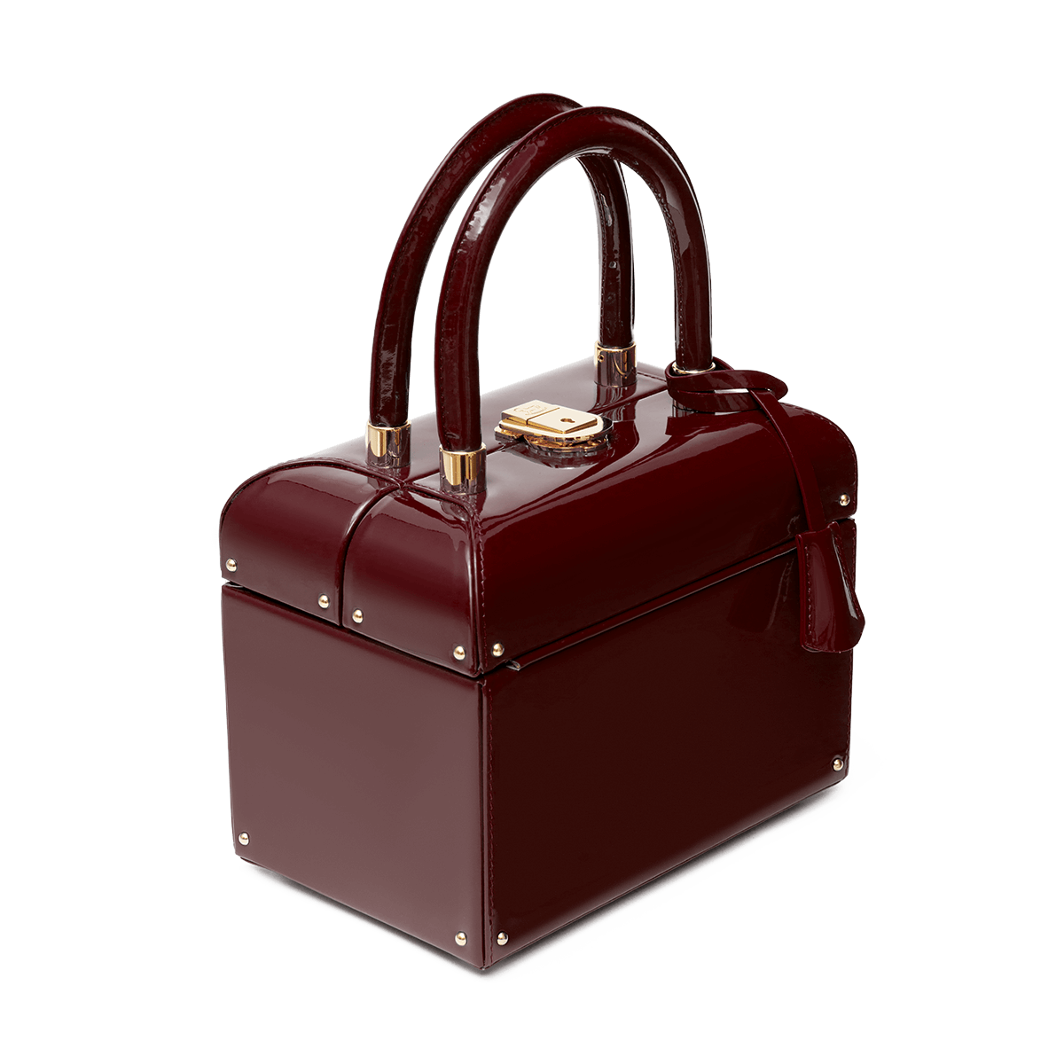 "Natalia" patent leather bag