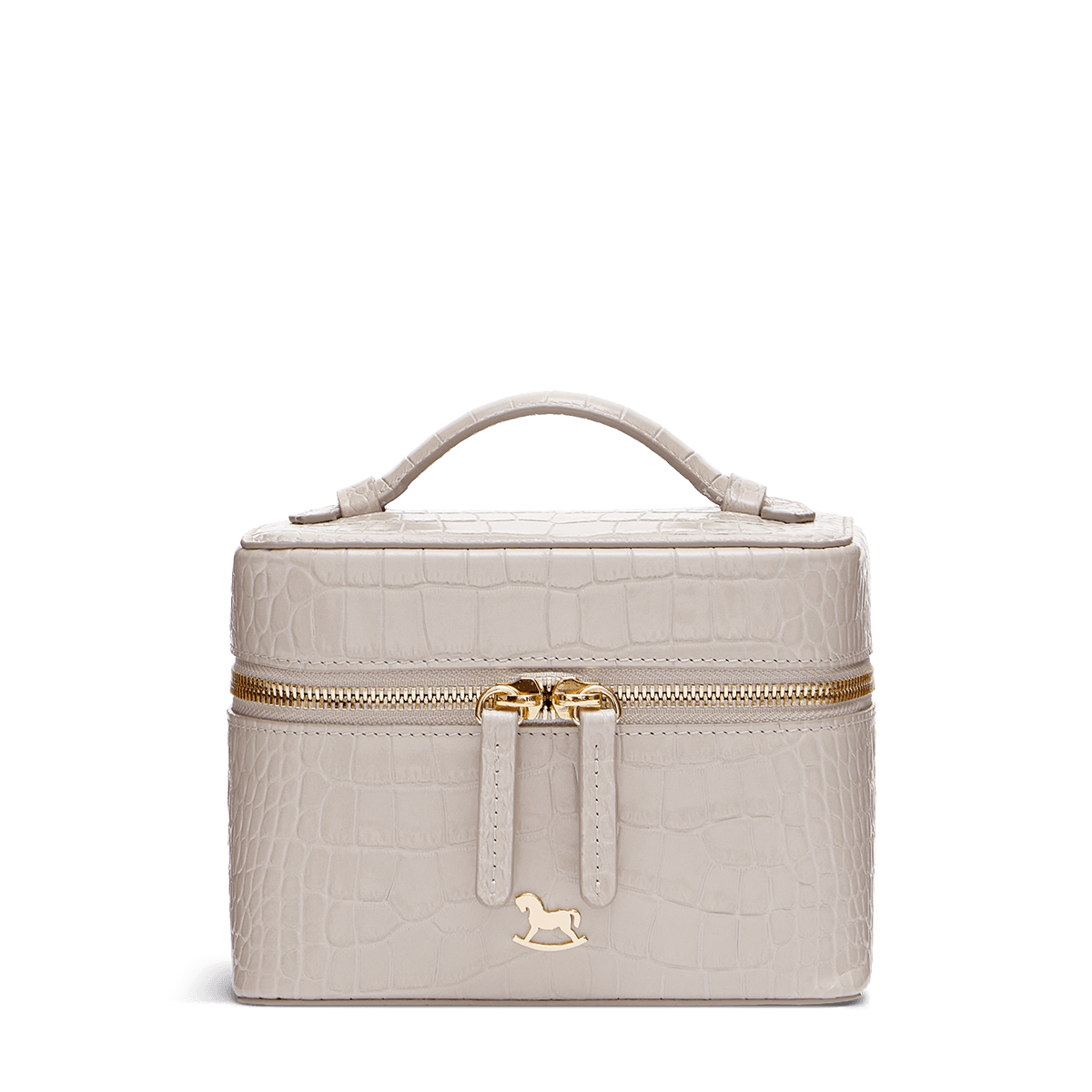 Make-up bag with signature symbol (S)