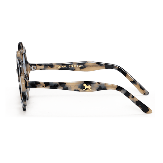 Daisy-frame sunglasses