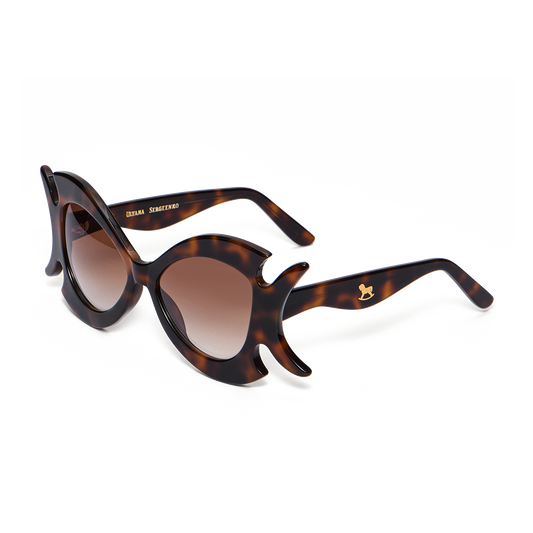 Fish-frame sunglasses
