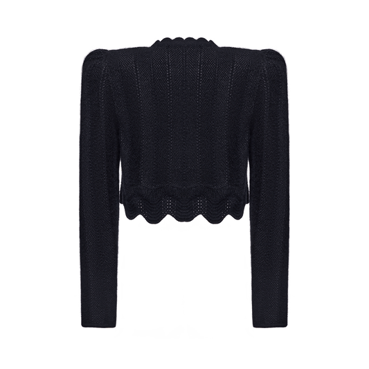 Сardigan with a beaded chevron