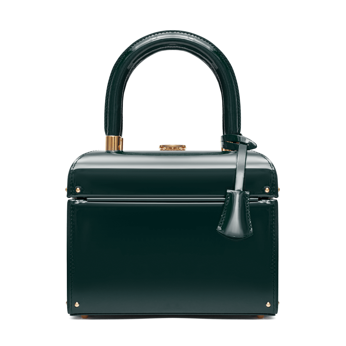 "Natalia" patent leather bag