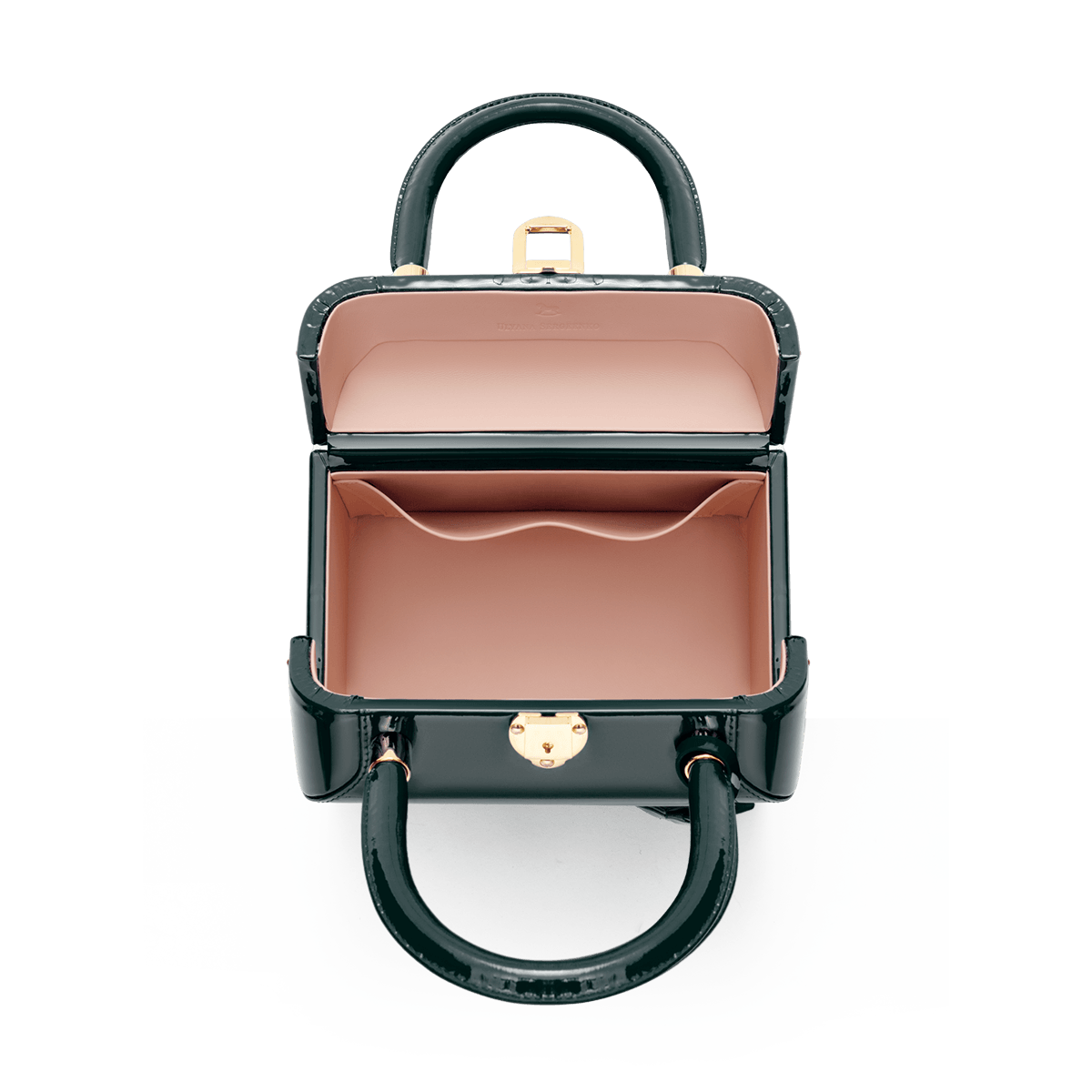 "Natalia" patent leather bag