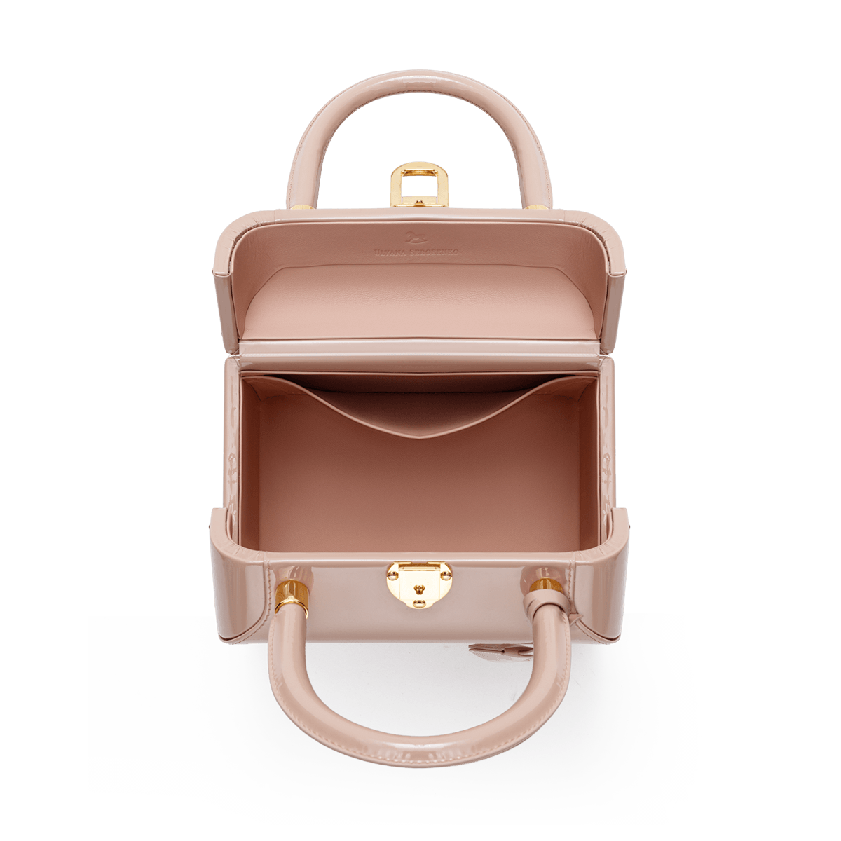 "Natalia" patent leather bag