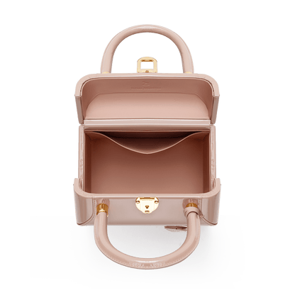 "Natalia" patent leather bag