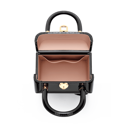 "Natalia" patent leather bag