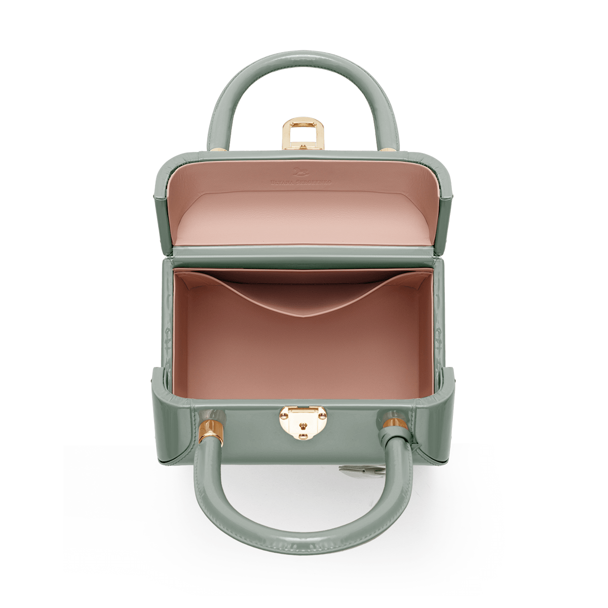 "Natalia" patent leather bag