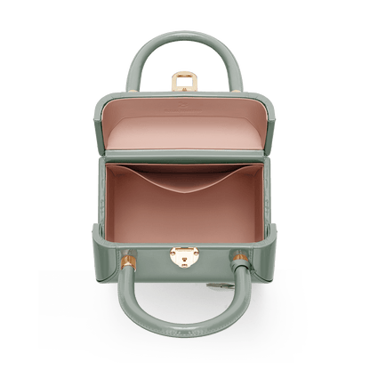 "Natalia" patent leather bag