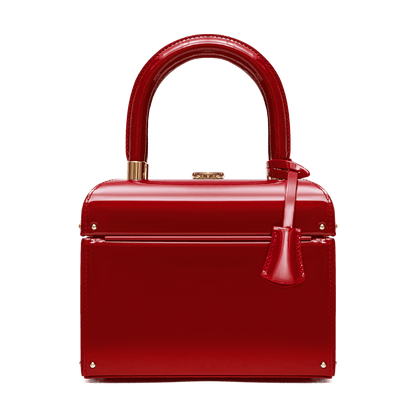 "Natalia" patent leather bag