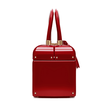 "Natalia" patent leather bag