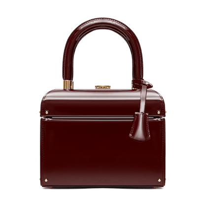 "Natalia" patent leather bag
