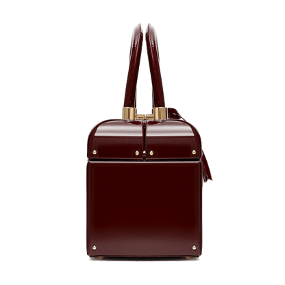 "Natalia" patent leather bag