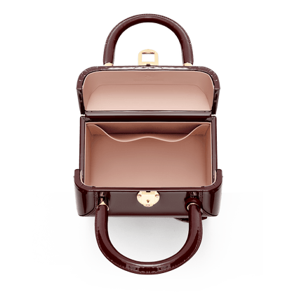 "Natalia" patent leather bag