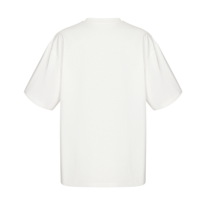 T-shirt with a signature print