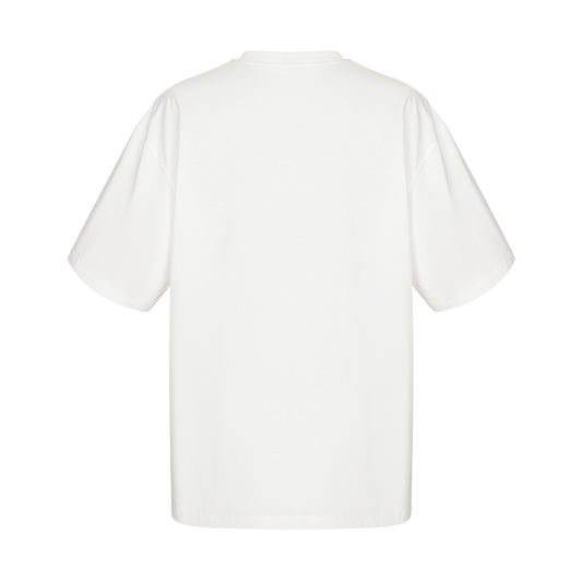 T-shirt with a signature print