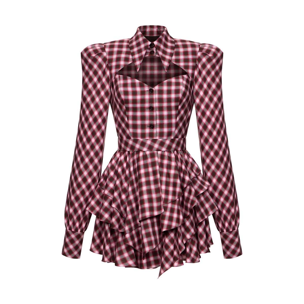 Flannel dress