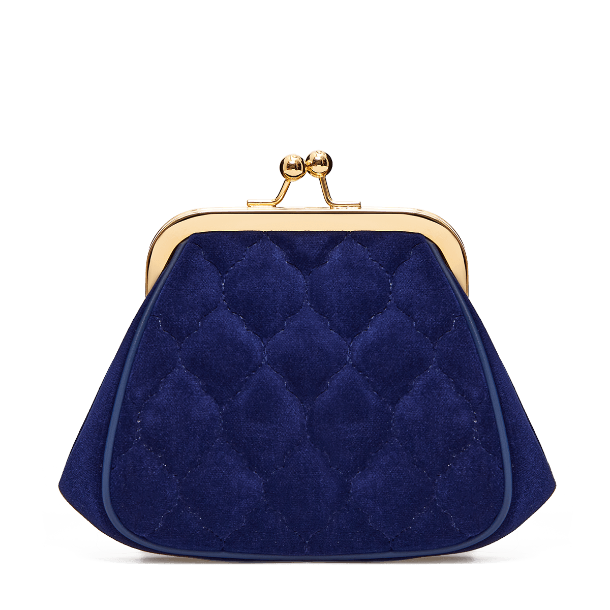 Silk velvet and leather mini bag