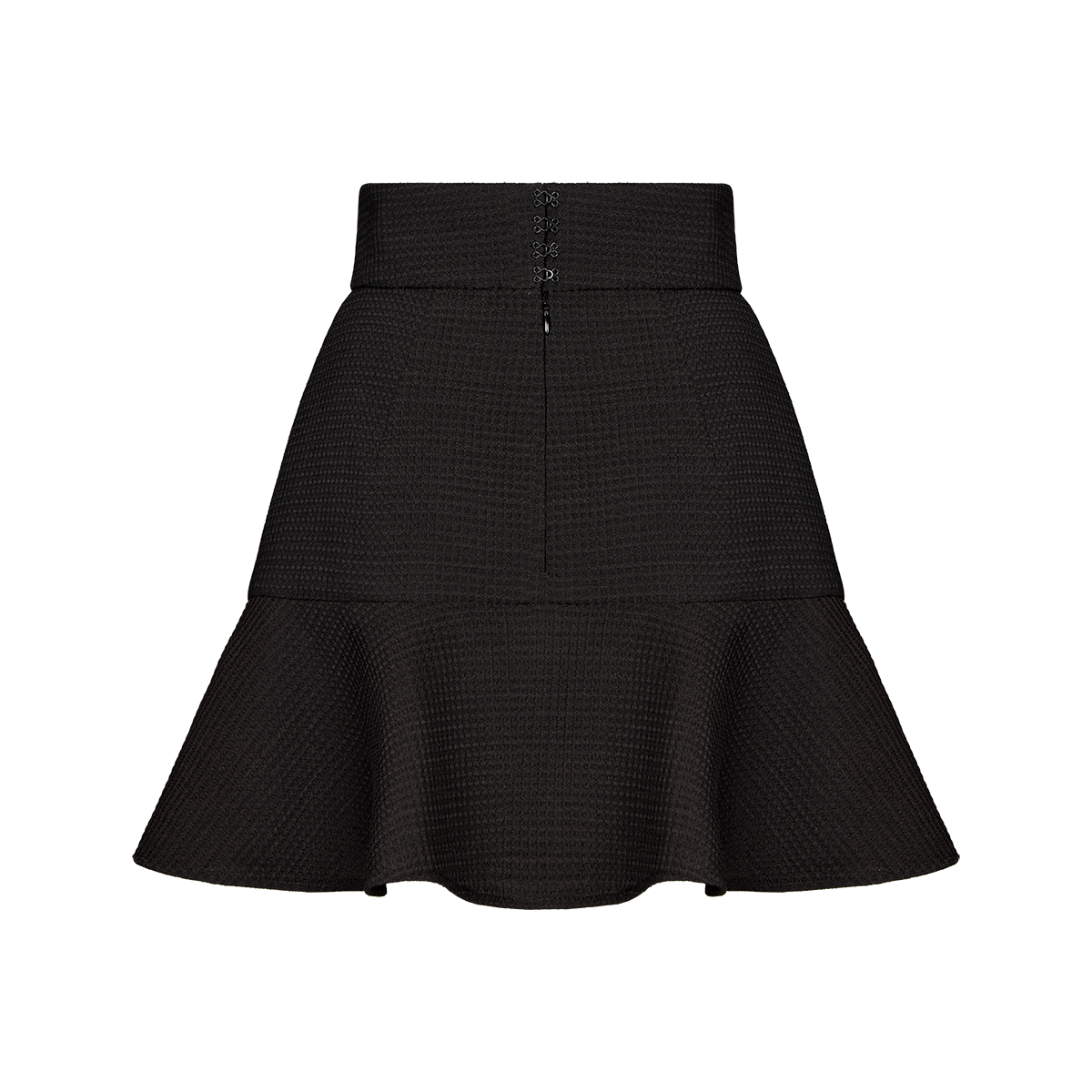 Mini skirt made of wool