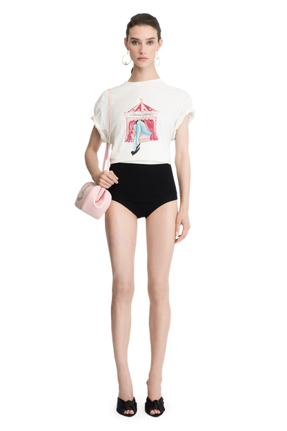 T-shirt with a signature print